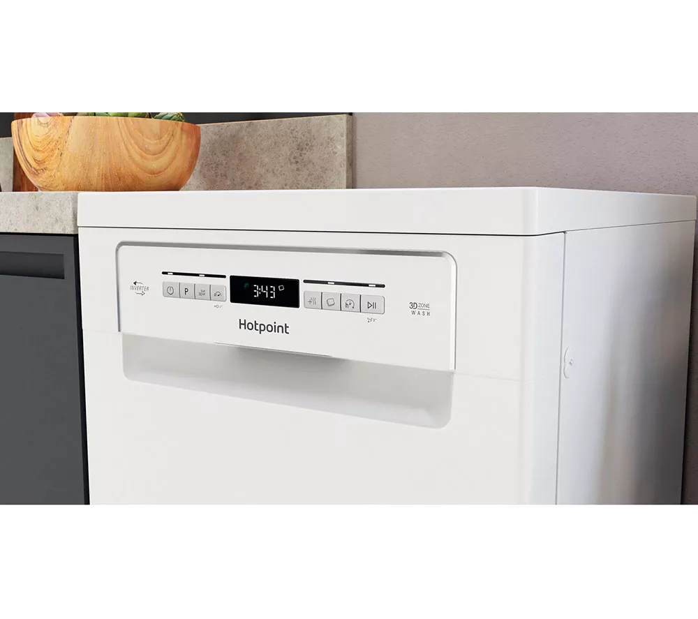 HOTPOINT HSFO 3T223 W UK N Slimline Dishwasher - White