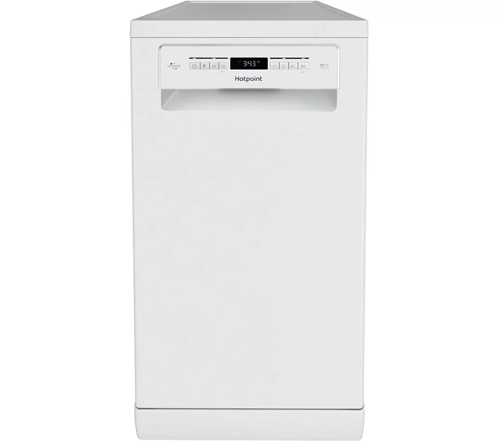 HOTPOINT HSFO 3T223 W UK N Slimline Dishwasher - White