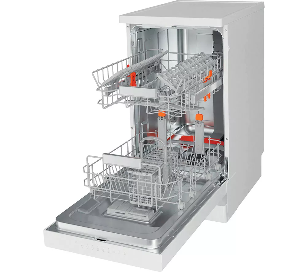 HOTPOINT HSFO 3T223 W UK N Slimline Dishwasher - White