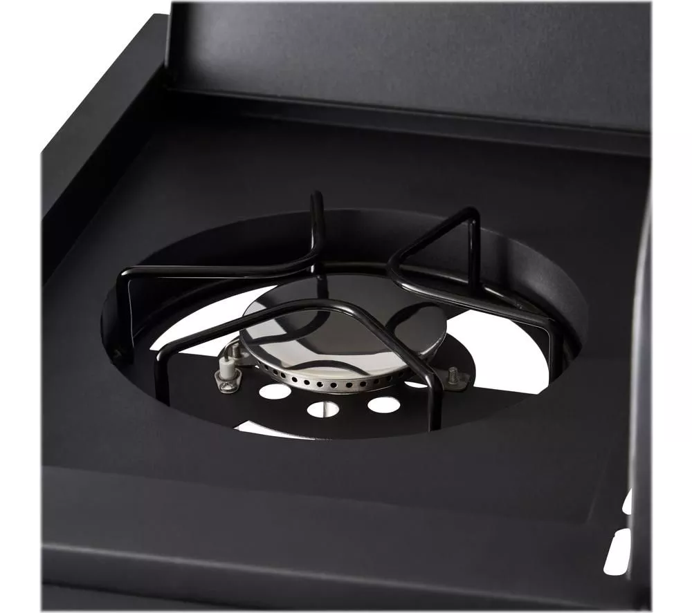 TOWER Stealth 4000 T978502 Portable 4 Burner Grill Gas BBQ - Black