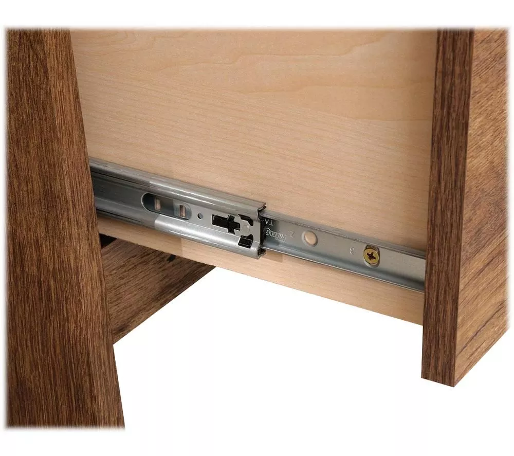 TEKNIK 5424127 Executive Trestle Desk - Oak