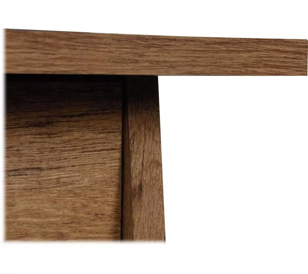 TEKNIK 5424127 Executive Trestle Desk - Oak