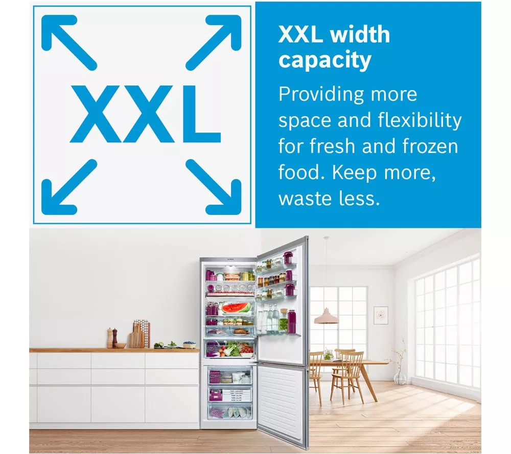 BOSCH Series 8 KFF96PIEP Fridge Freezer - Inox