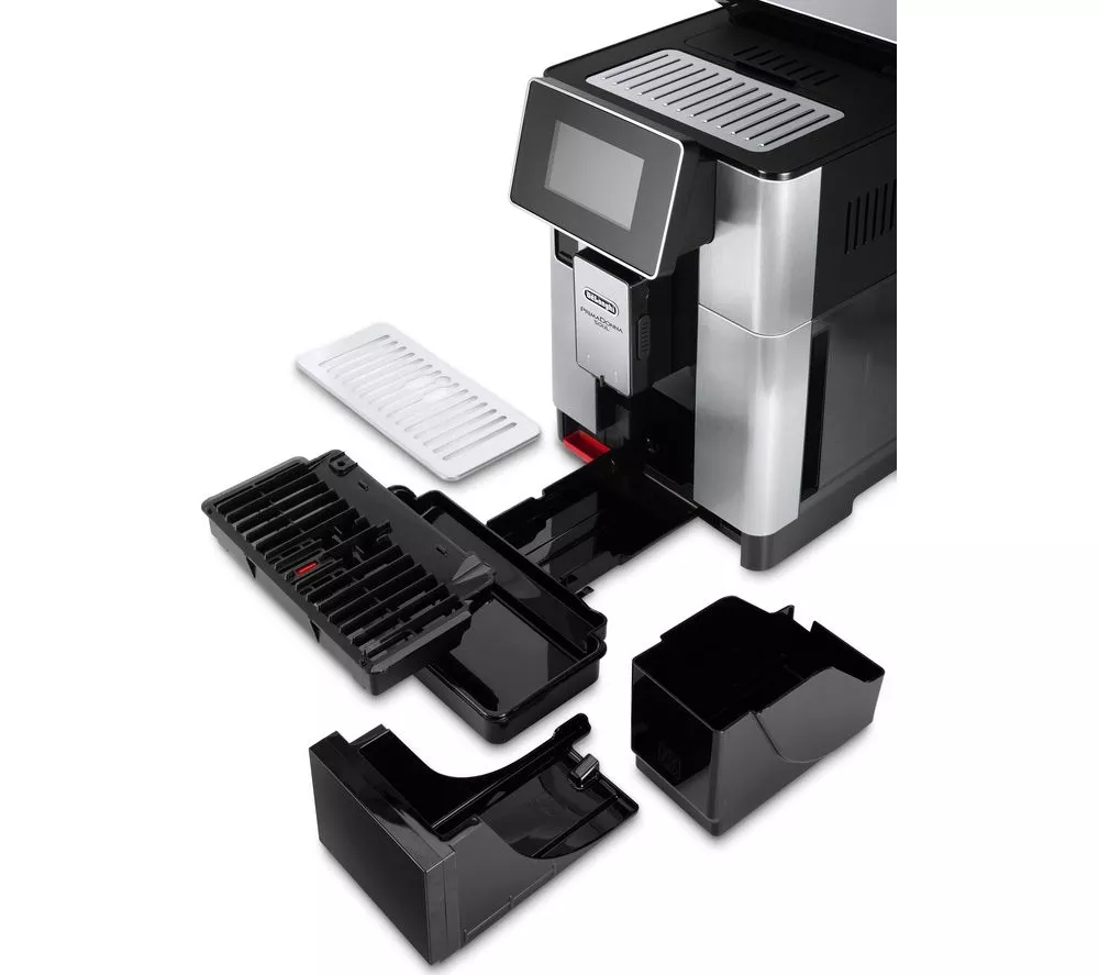 DELONGHI PrimaDonna Soul ECAM610.75 Smart Bean to Cup Coffee Machine - Silver & Black