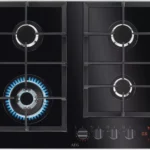 AEG HKB64450NB 59 cm Gas Hob - Black
