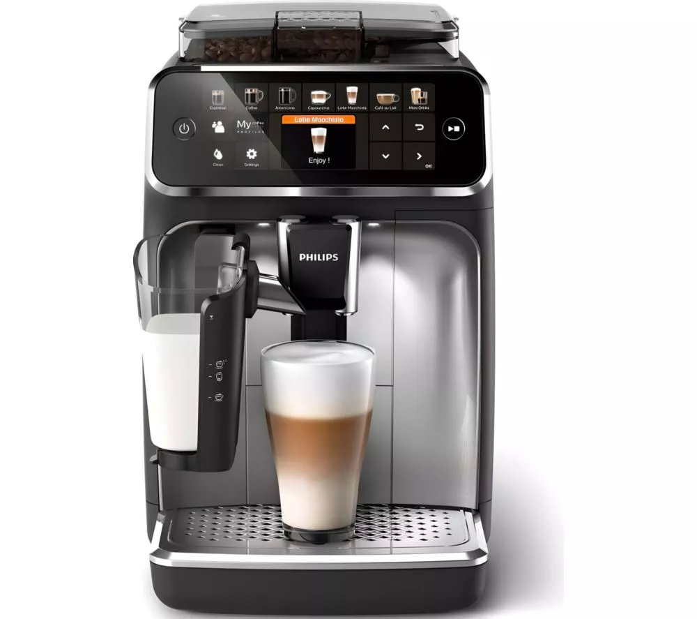 PHILIPS LatteGo EP5446 70 Bean to Cup Coffee Machine - Black