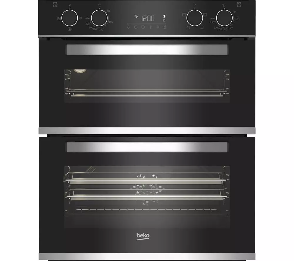 BEKO Pro RecycledNet BBXTF25300X Electric Double Oven - Stainless Steel