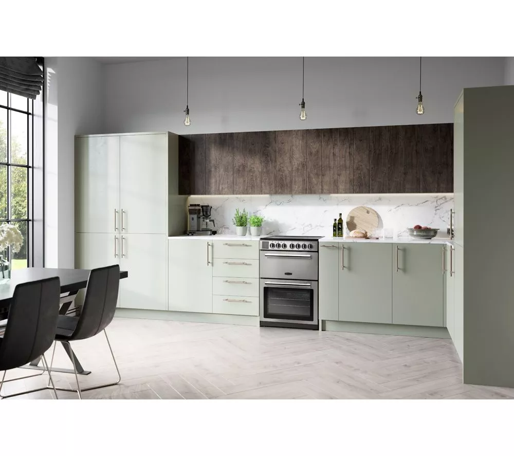 RANGEMASTER Professional+ PROPL60ECSS C 60 cm Electric Ceramic Range Cooker - Stainless Steel & Chrome