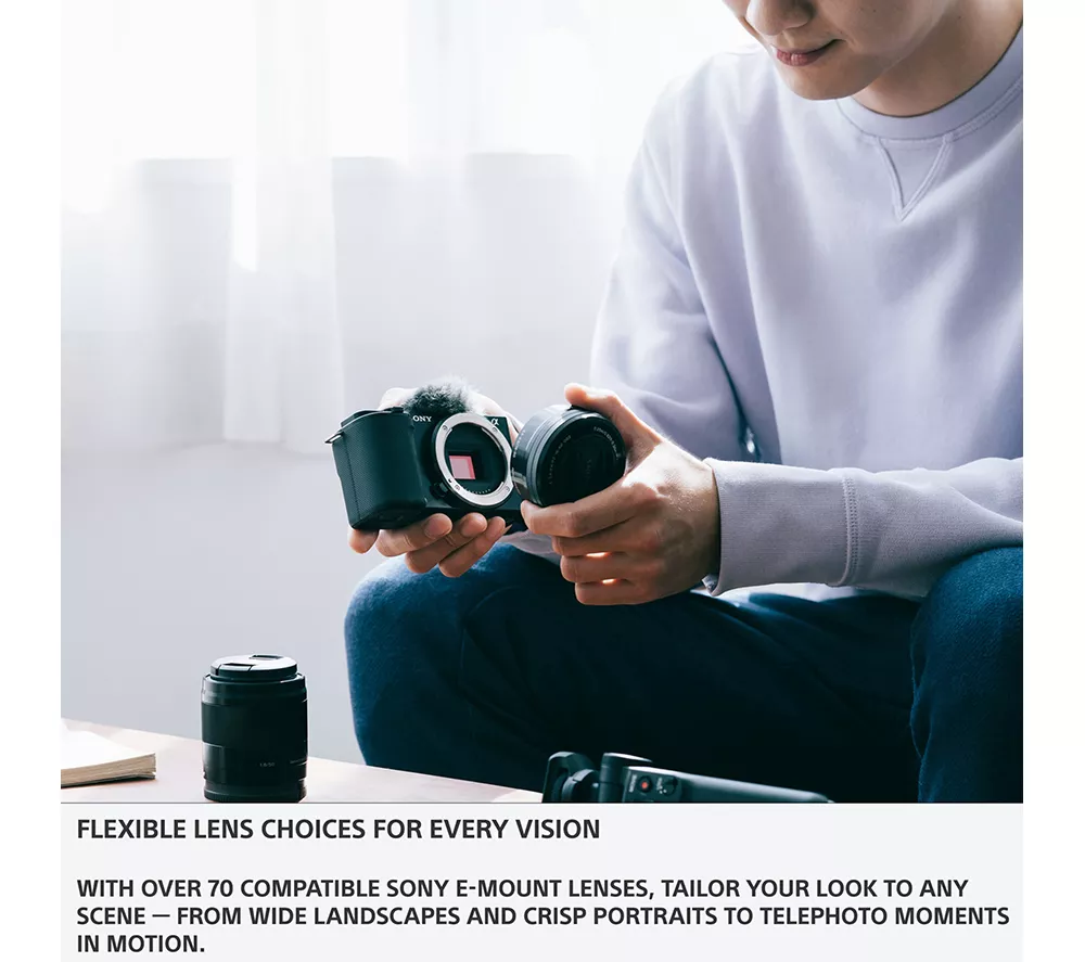 SONY ZV-E10 Mirrorless Vlogging Camera - Body Only