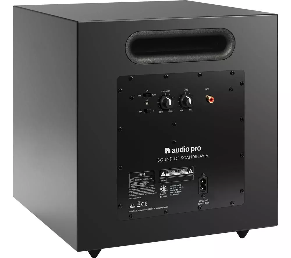 AUDIO PRO SW-5 Subwoofer - Black