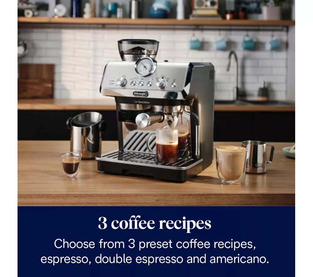 DELONGHI La Specialista Arte EC9155.MB Bean to Cup Coffee Machine – Stainless Steel & Black
