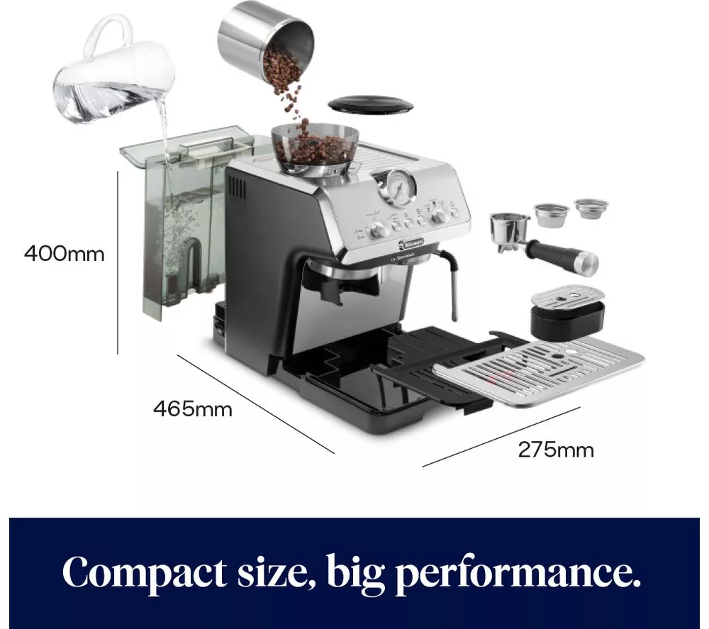 DELONGHI La Specialista Arte EC9155.MB Bean to Cup Coffee Machine – Stainless Steel & Black
