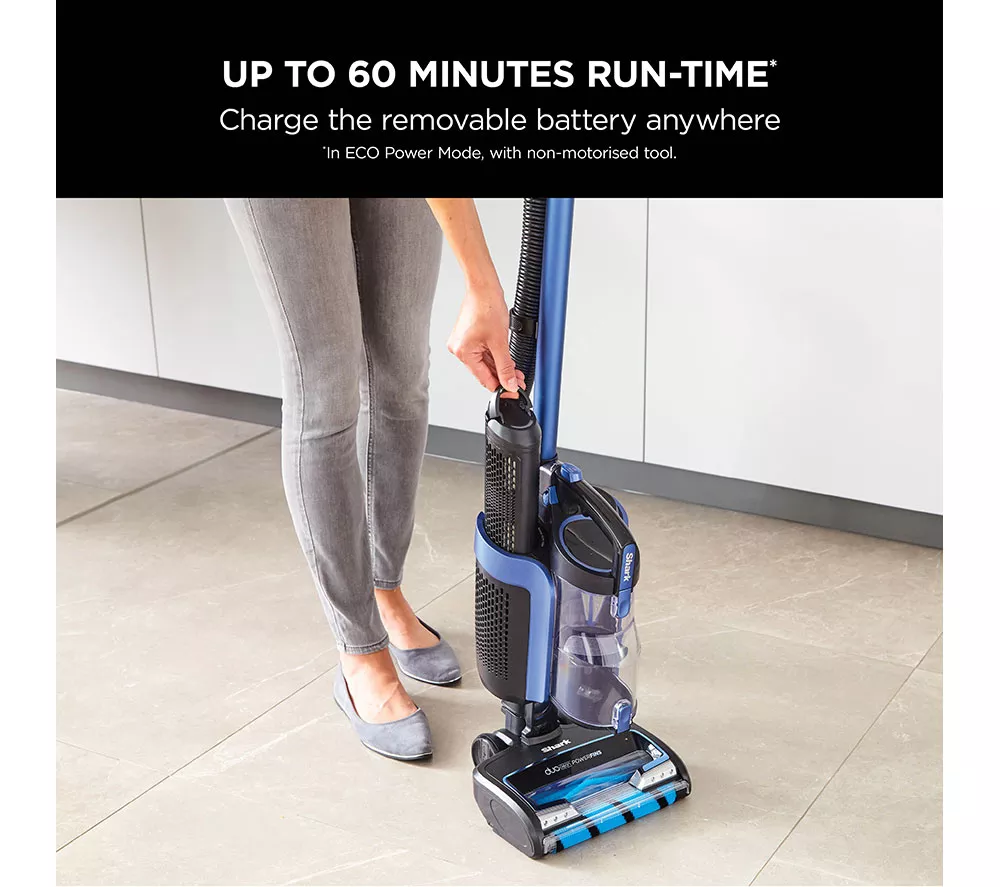 SHARK Anti Hair Wrap Powered Lift-Away & Pet tool ICZ300UKT Cordless Vacuum Cleaner - Blue
