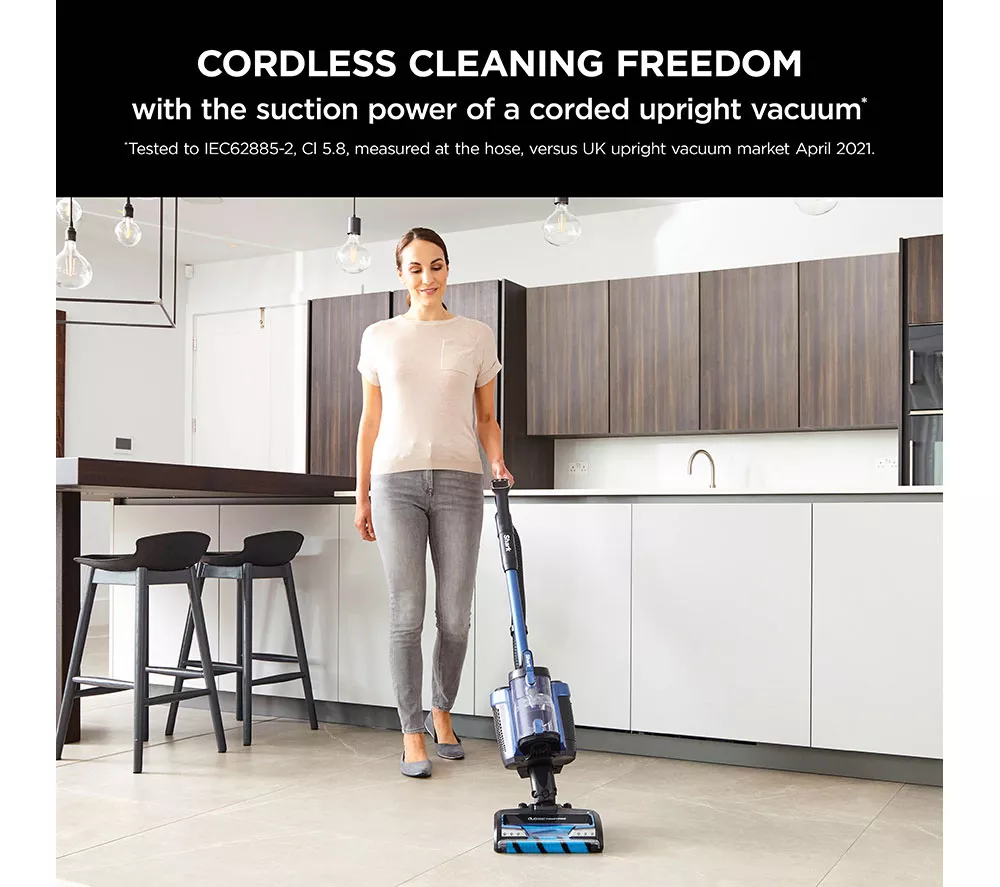 SHARK Anti Hair Wrap Powered Lift-Away & Pet tool ICZ300UKT Cordless Vacuum Cleaner - Blue