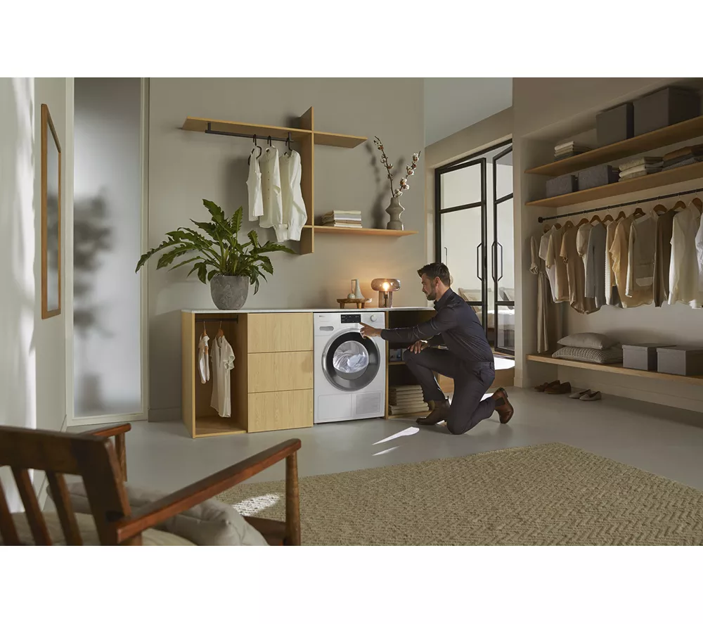 MIELE EcoSpeed TWL780WP WiFi-enabled 9 kg Heat Pump Tumble Dryer - White