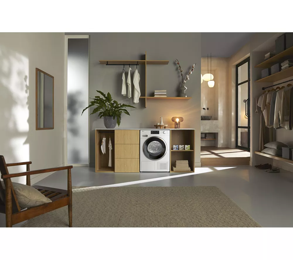 MIELE EcoSpeed TWL780WP WiFi-enabled 9 kg Heat Pump Tumble Dryer - White