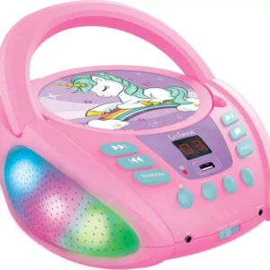 LEXIBOOK RCD109UNI Bluetooth Boombox - Unicorn