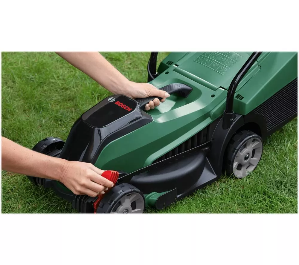 BOSCH CityMower 18 Cordless Rotary Lawn Mower - Green & Black