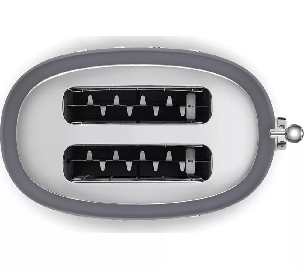 SMEG TSF01GRUK 2-Slice Toaster - Slate Grey