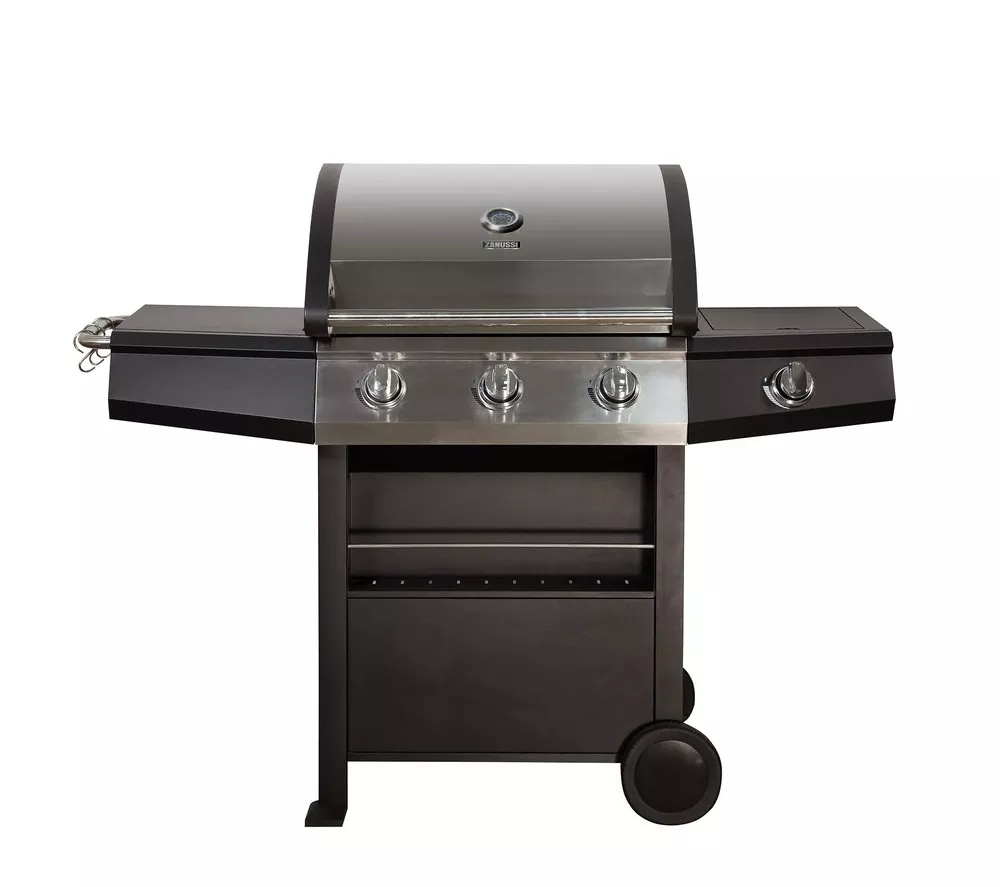ZANUSSI ZGBBQ3B01-C 3 Burner Grill Gas BBQ - Black