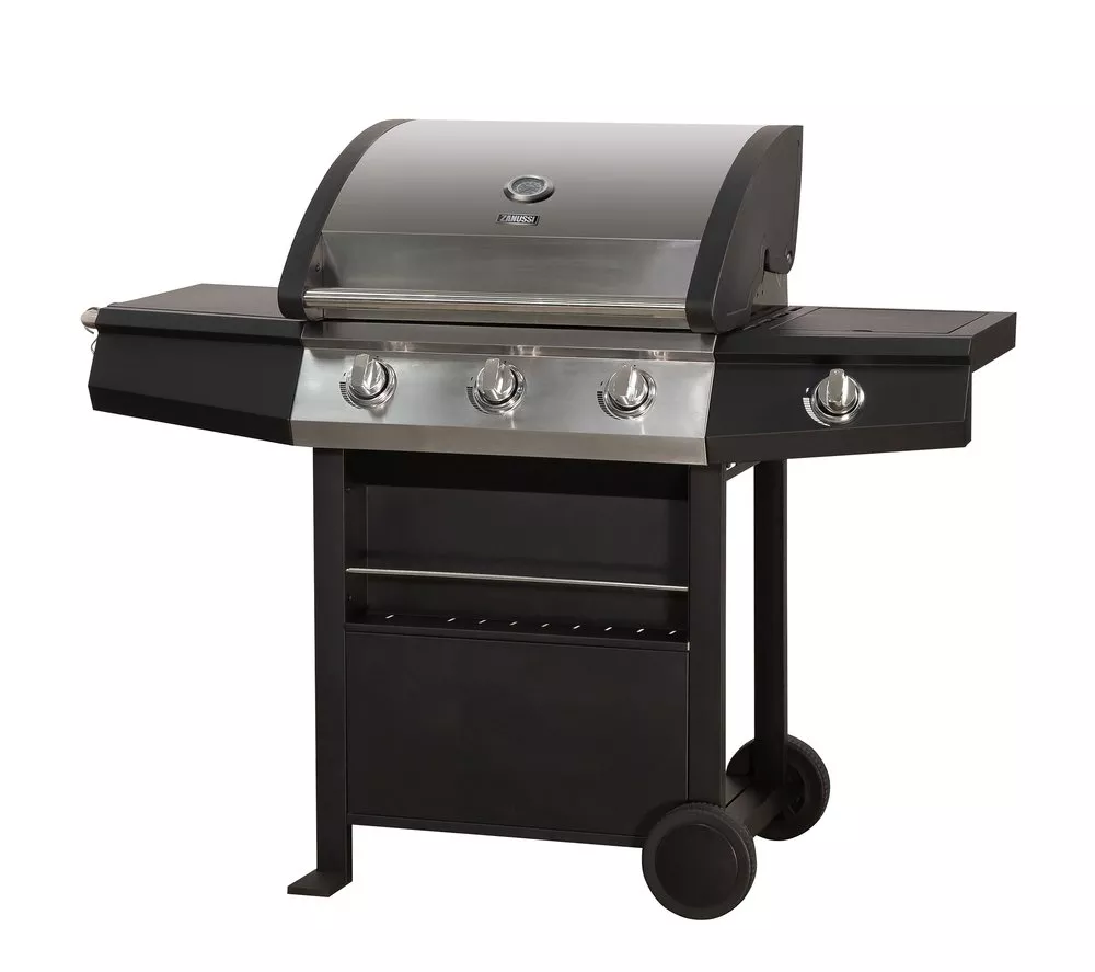 ZANUSSI ZGBBQ3B01-C 3 Burner Grill Gas BBQ - Black