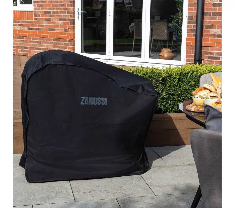 ZANUSSI ZCBBQ22TK-C Trolley Kettle Charcoal BBQ - Black & Grey