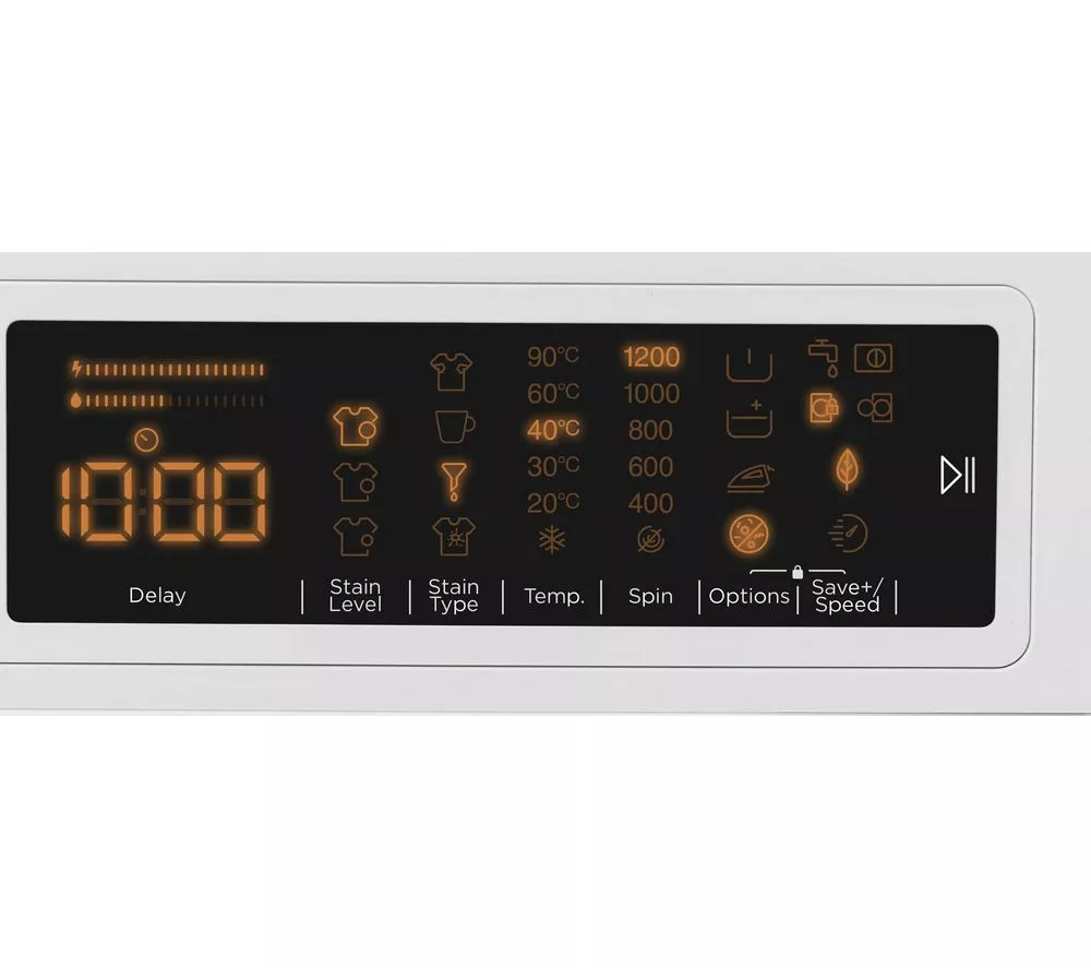 LOGIK T-series LIW812W22 Integrated 8 kg 1200 Spin Washing Machine