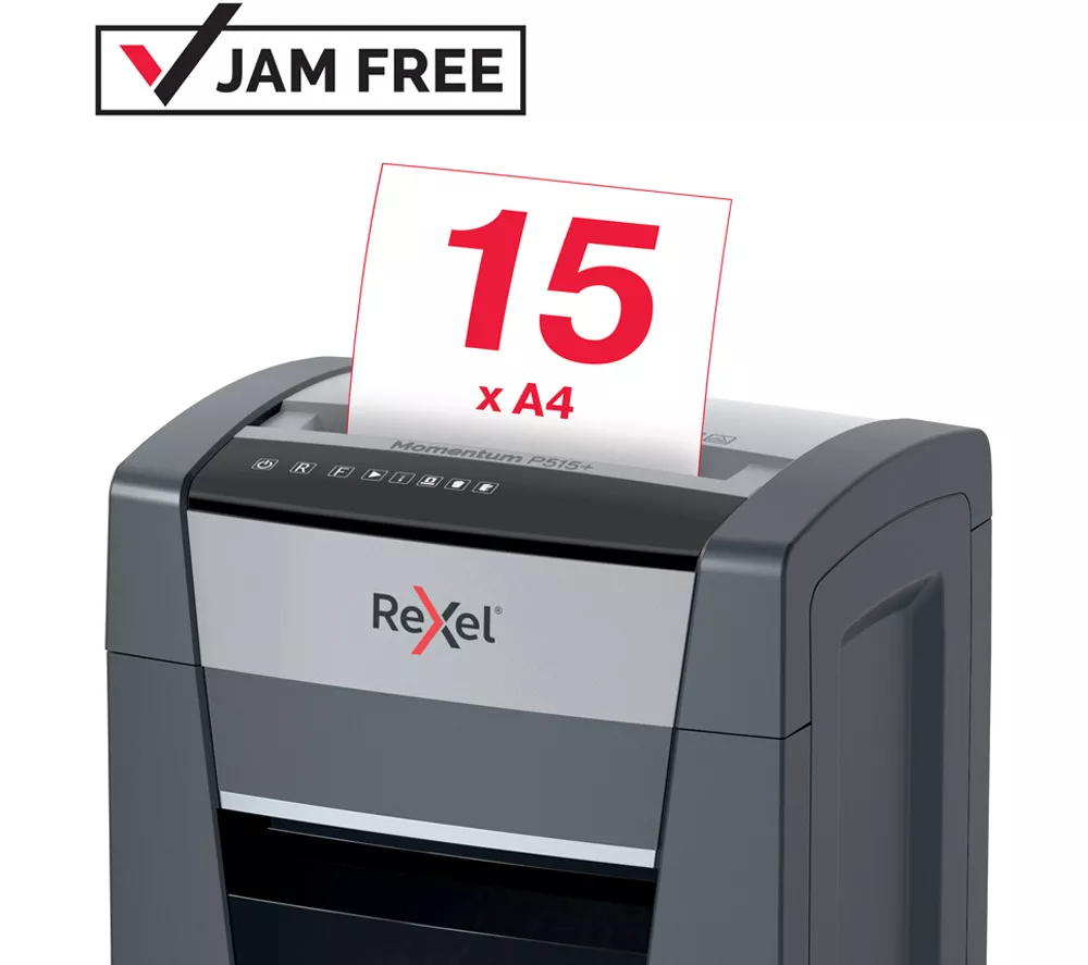 REXEL Momentum P515+ Micro Cut Paper Shredder