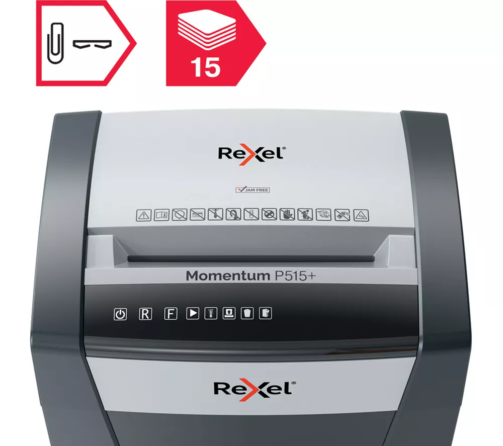 REXEL Momentum P515+ Micro Cut Paper Shredder