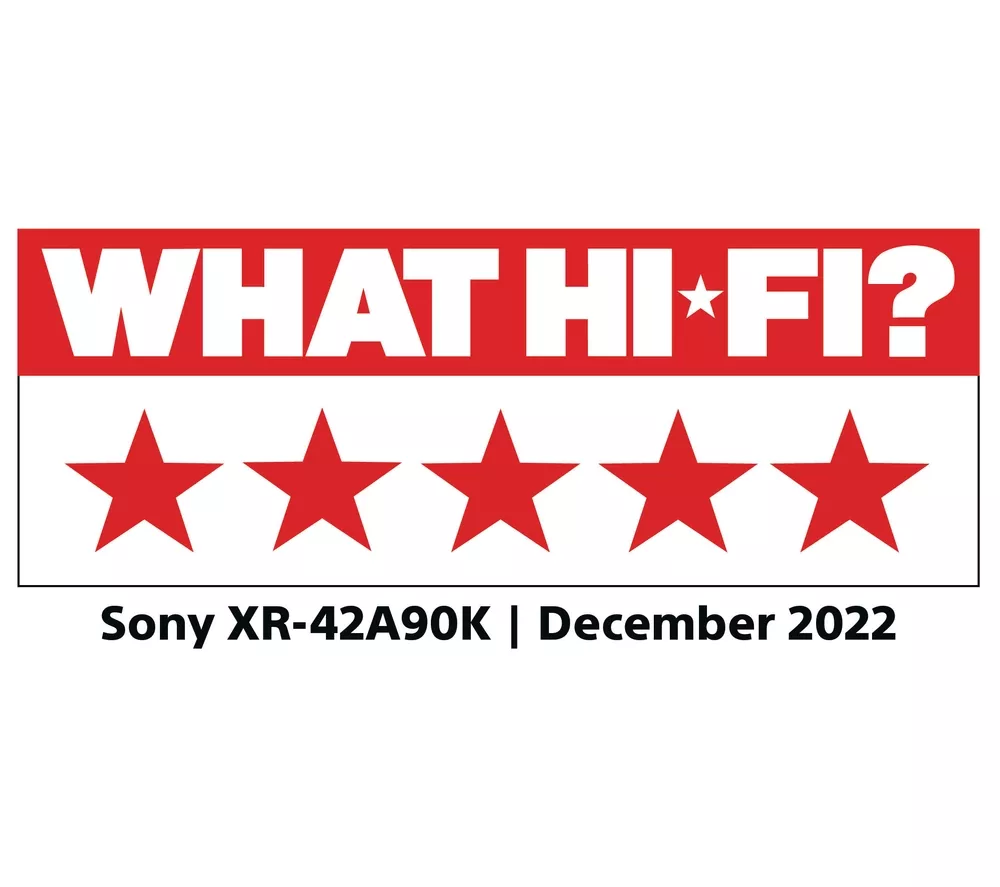 SONY BRAVIA XR-42A90KU 42" Smart 4K Ultra HD HDR OLED TV with Google TV & Assistant