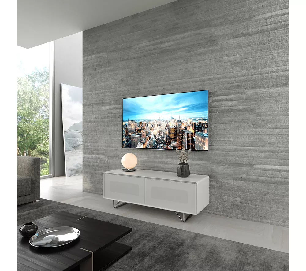 ALPHASON Apollo 1200 mm TV Stand - White