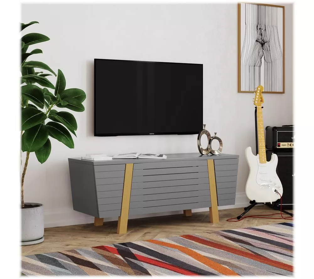 ALPHASON Florence 1200 mm TV Stand - Grey & Oak