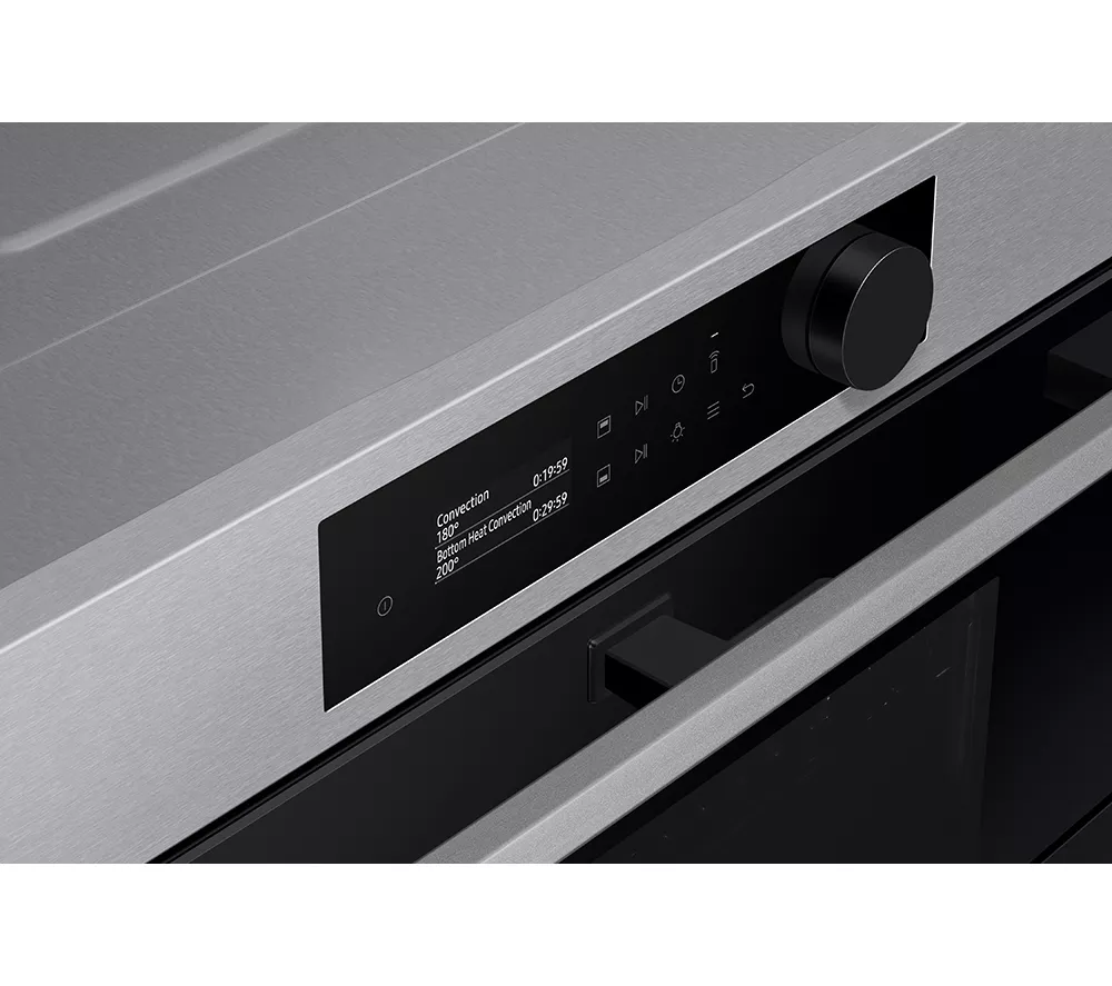 SAMSUNG Series 5 Dual Cook Flex NV7B5740TAS U4 Electric Smart Oven - Stainless Steel