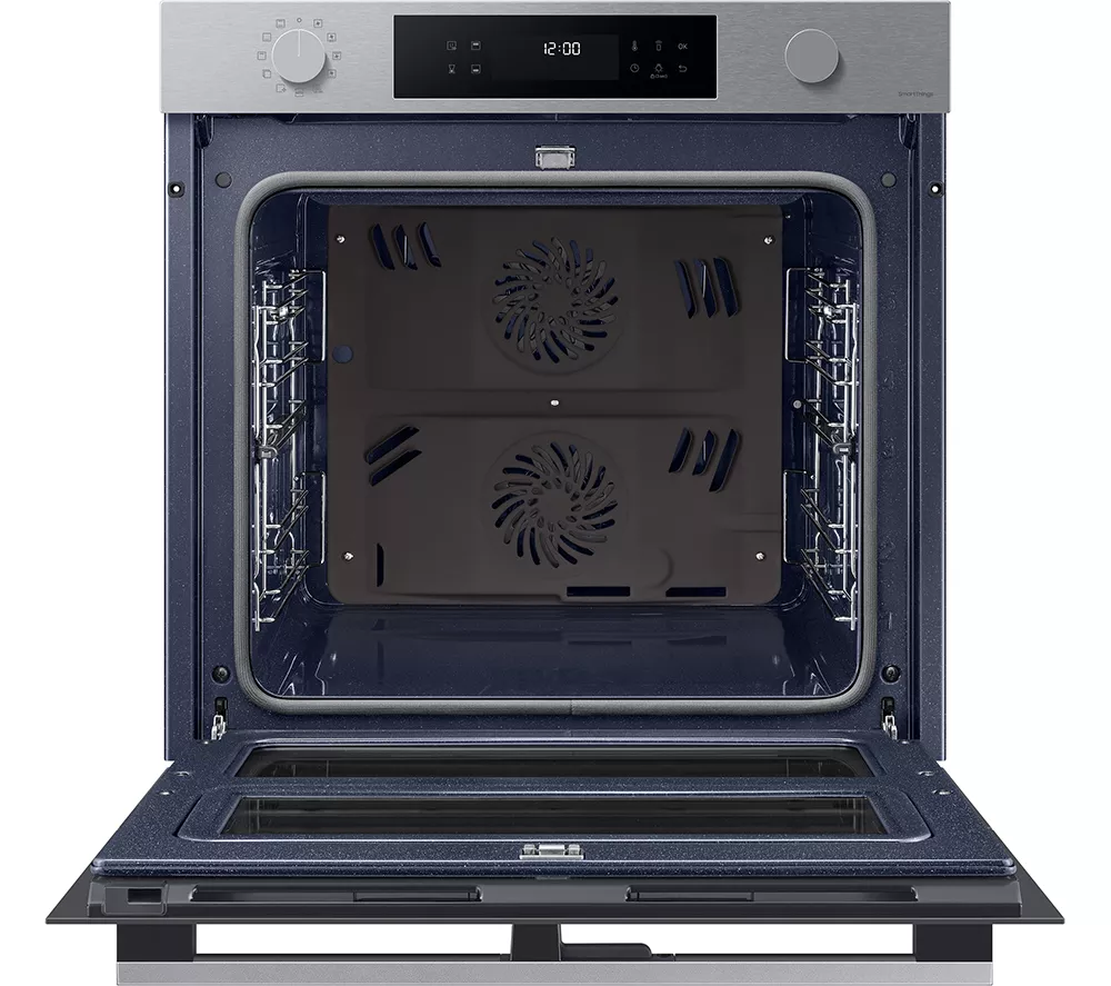 SAMSUNG Series 4 Dual Cook Flex NV7B45205AS U4 Electric Smart Oven - Stainless Steel