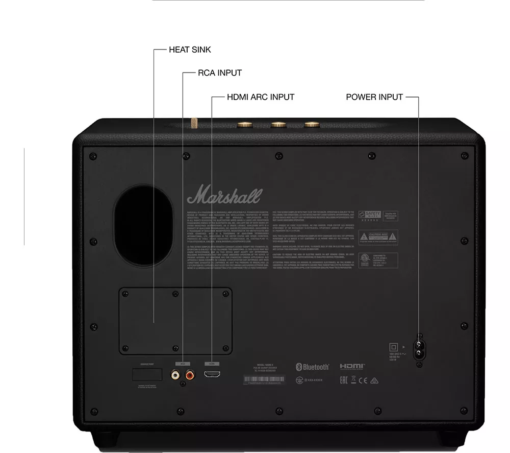 MARSHALL Woburn III Bluetooth Speaker - Black
