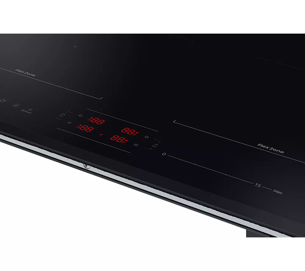 SAMSUNG NZ64B5066KK U1 59 cm Electric Induction Smart Hob - Black