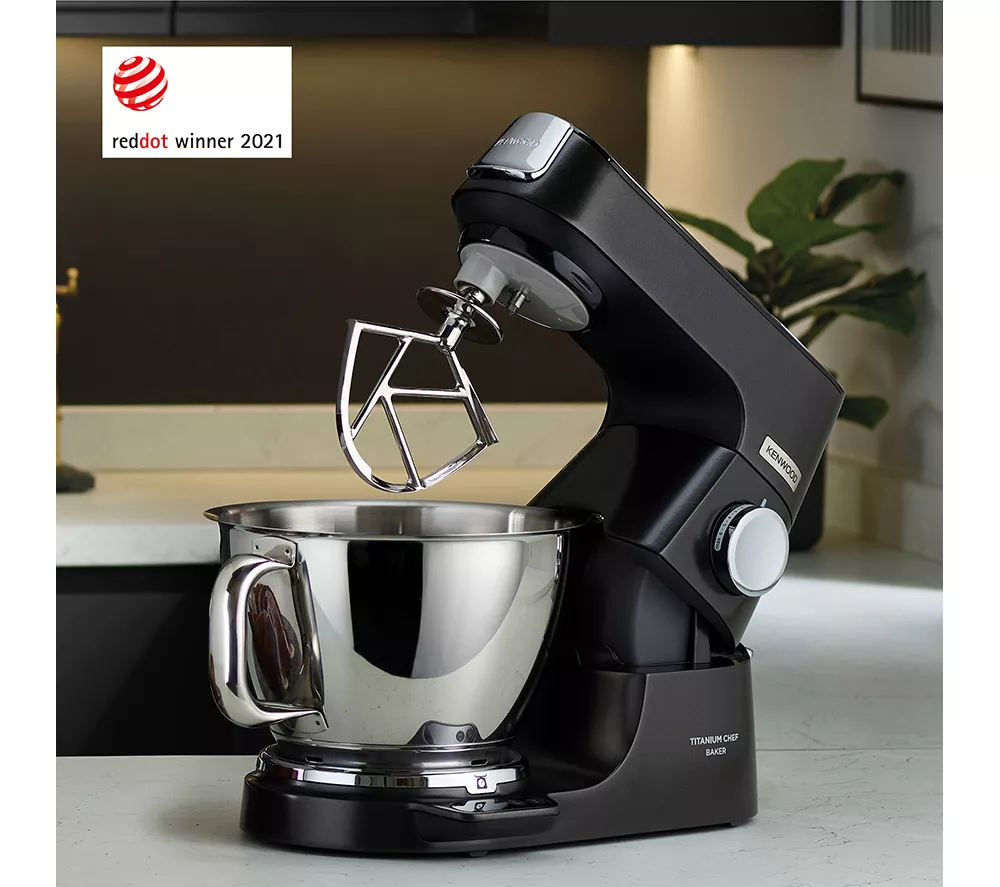 KENWOOD Titanium Chef Baker KVC85.004BK Stand Mixer - Black