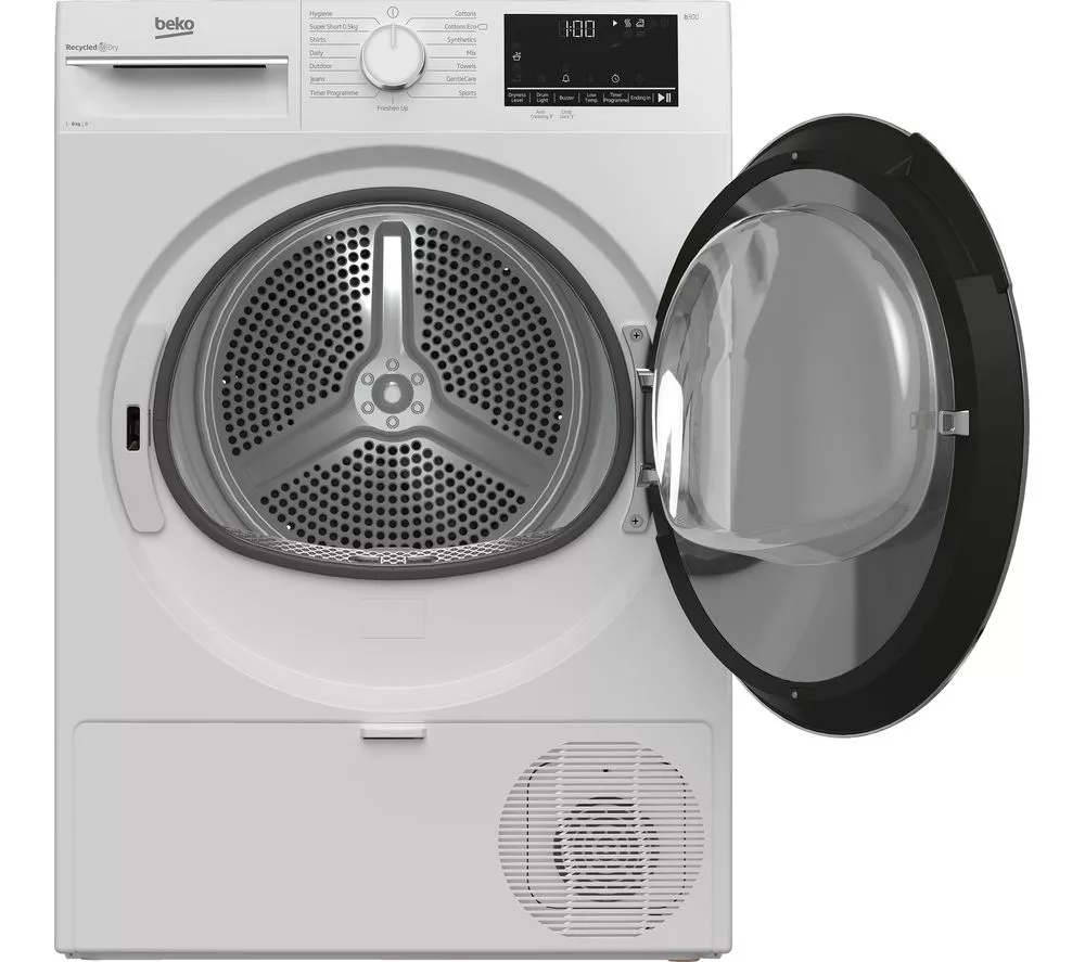 BEKO Pro B3T4811DW 8 kg Condenser Tumble Dryer - White