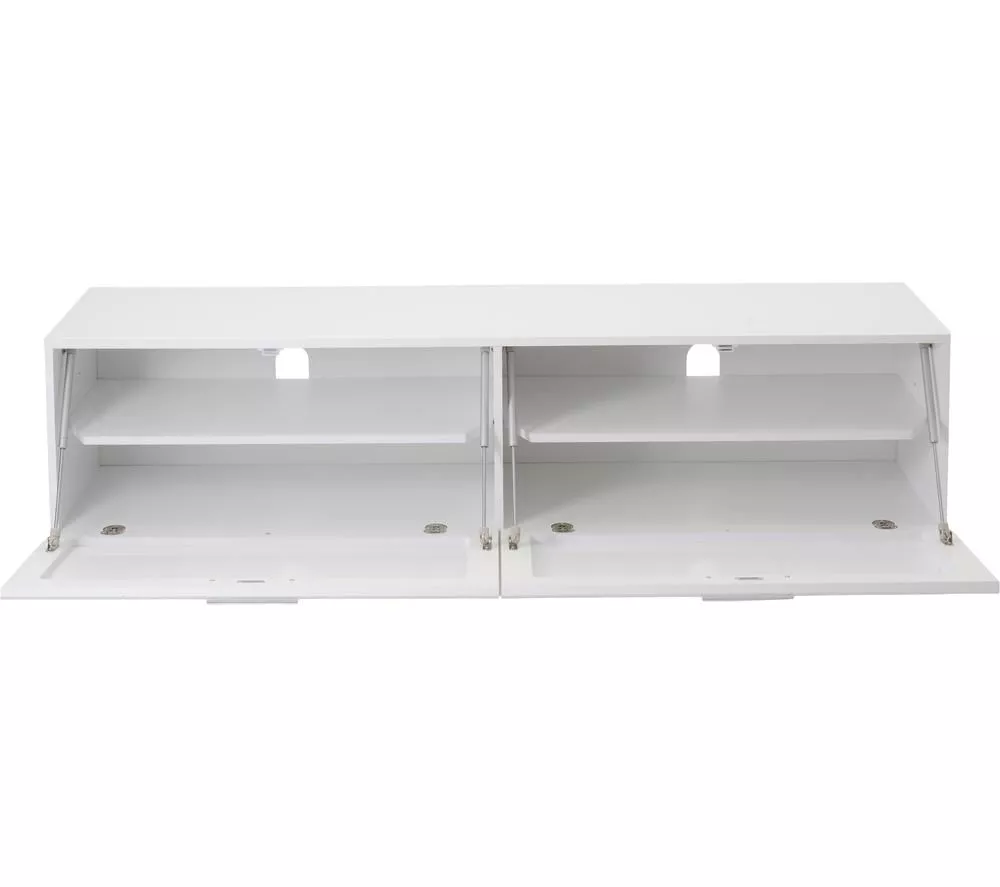 TTAP Sorrento 1600 mm TV Stand - Gloss White