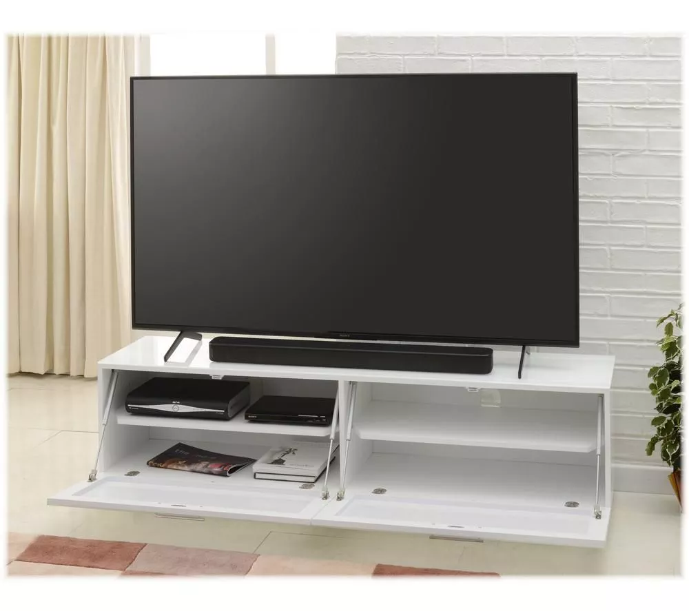 TTAP Sorrento 1600 mm TV Stand - Gloss White