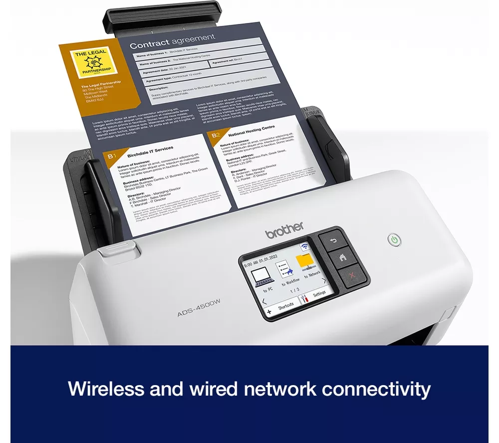 BROTHER ADS-4500W Document Scanner