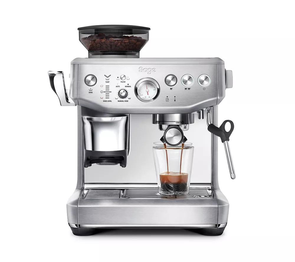 SAGE The Barista Express Impress SES876 Bean to Cup Coffee Machine - Stainless Steel