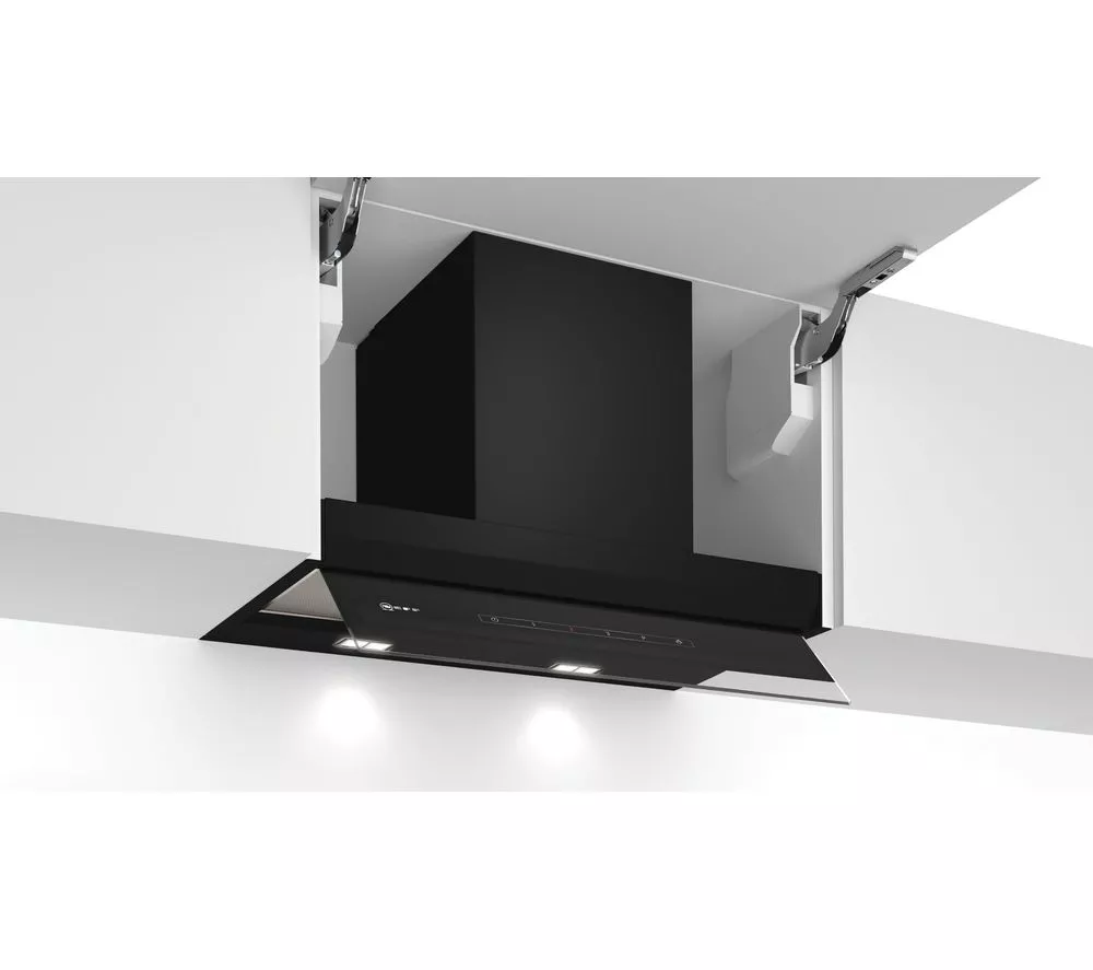 NEFF N70 D65XAM2S0B Integrated Cooker Hood - Black