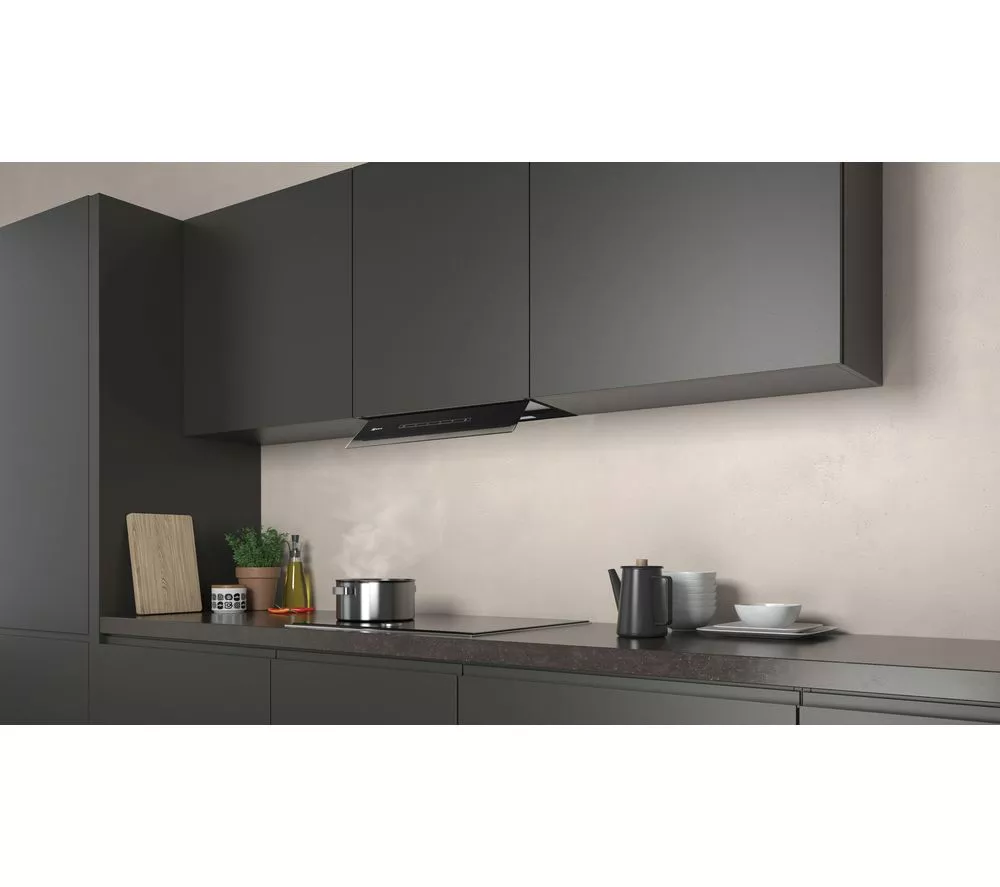 NEFF N70 D65XAM2S0B Integrated Cooker Hood - Black