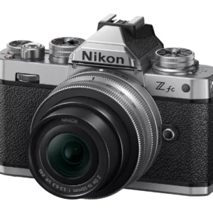 NIKON Z fc Mirrorless Camera with NIKKOR Z DX 16-50 mm f 3.5-6.3 VR Lens - Silver