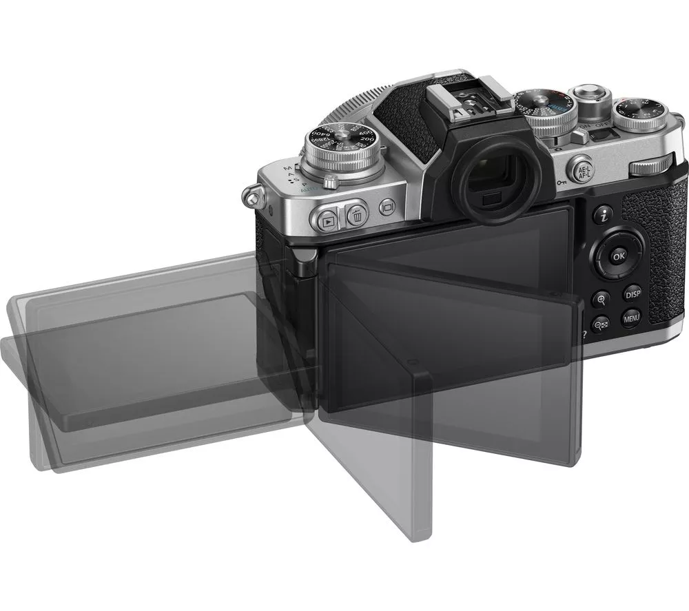 NIKON Z fc Mirrorless Camera with NIKKOR Z DX 16-50 mm f 3.5-6.3 VR Lens - Silver