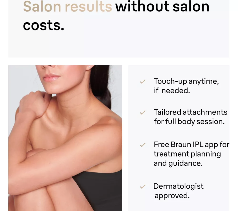 BRAUN Silk-expert Pro 5 PL5347 IPL Hair Removal System - White & Gold