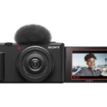 SONY ZV-1F High Performance Compact Vlogging Camera - Black