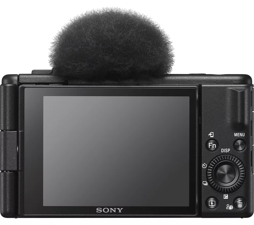 SONY ZV-1F High Performance Compact Vlogging Camera - Black