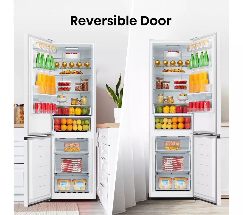 HISENSE RB435N4WWE 60 40 Fridge Freezer - White